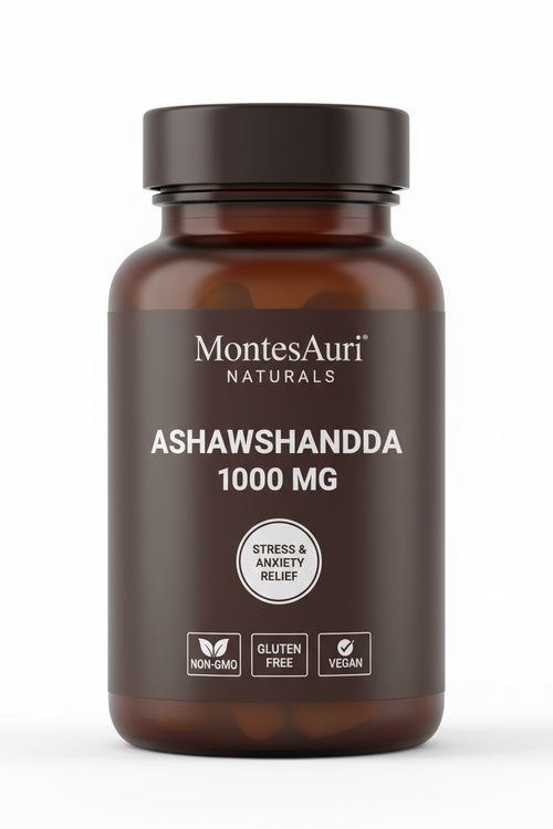 MontesAuri Naturals Ashwagandha KSM-66 - Premium Stress Relief Supplement