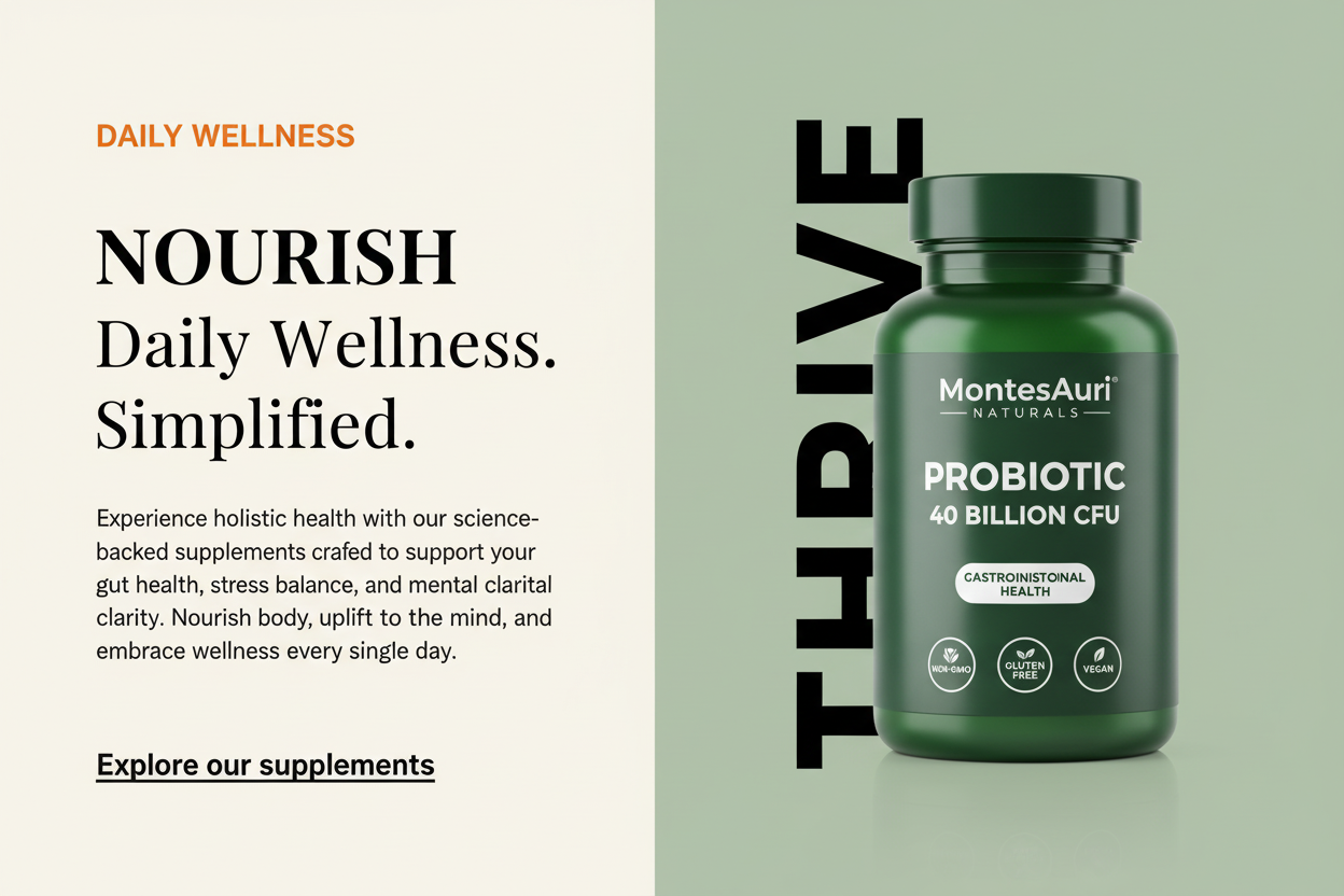 MontesAuri Naturals Hero - Nourish & Thrive